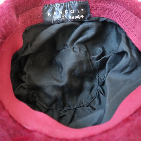 Raspberry Beret! Vintage Kangol - Picture 5 of 12